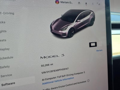 2023 Tesla Model 3 NA