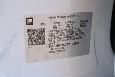 2026 Cadillac CT4 Premium Luxury