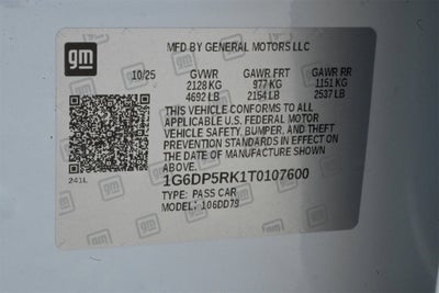 2026 Cadillac CT5 Sport