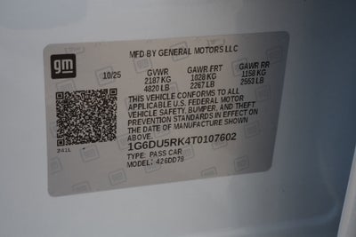 2026 Cadillac CT5 Sport