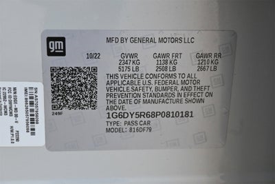 2023 Cadillac CT5-V V-Series Blackwing