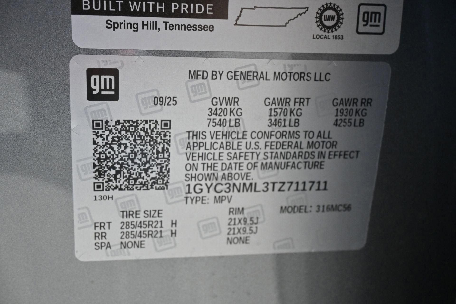 2026 Cadillac VISTIQ Sport