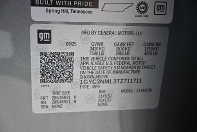 2026 Cadillac VISTIQ Sport