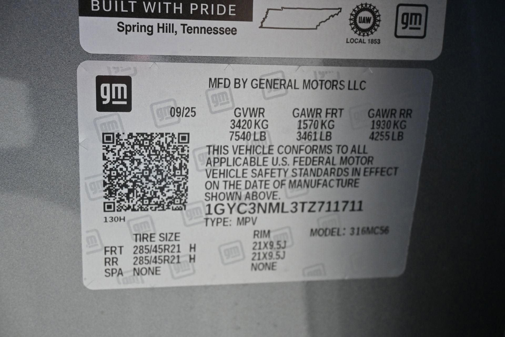 2026 Cadillac VISTIQ Sport