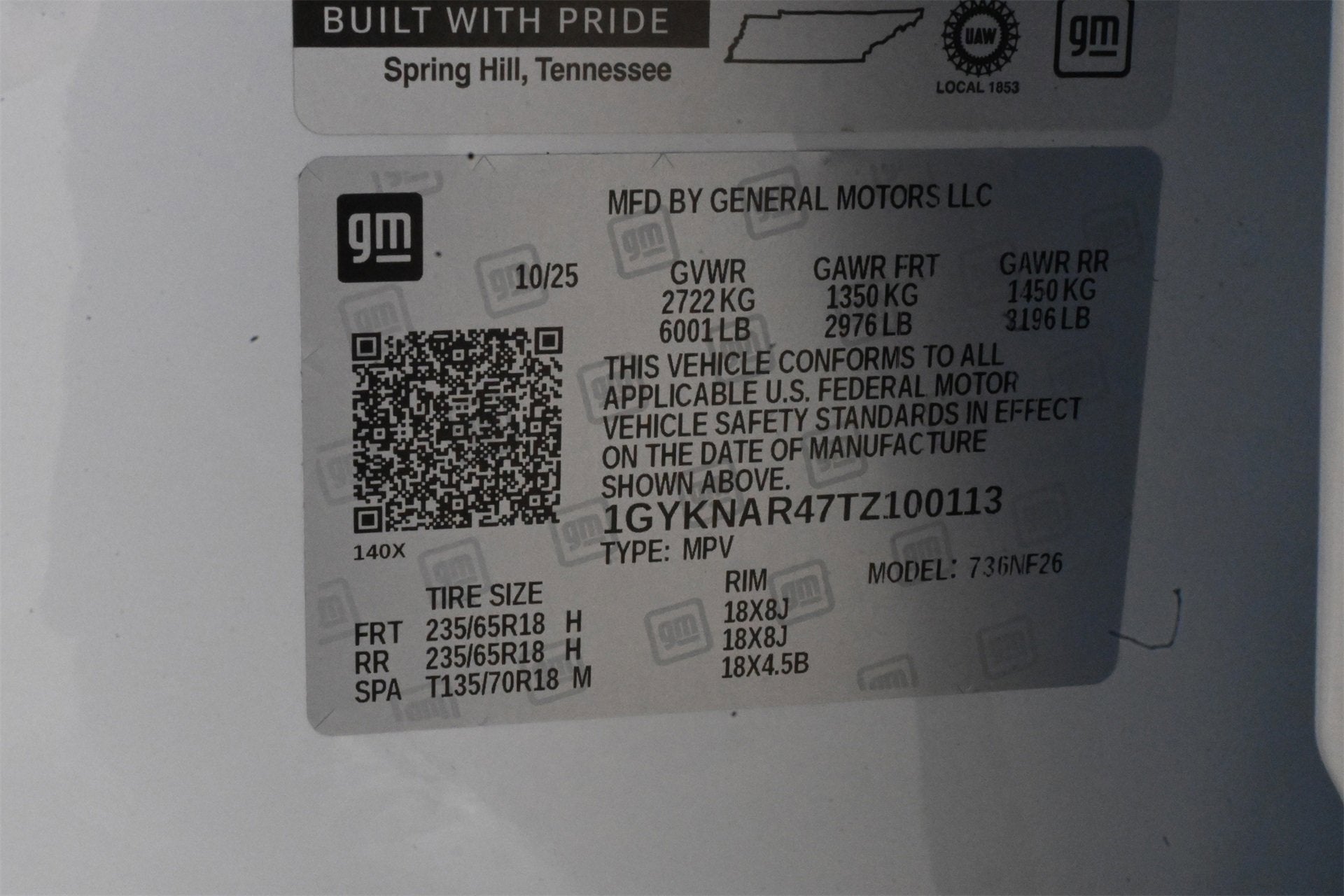 2026 Cadillac XT5 Luxury