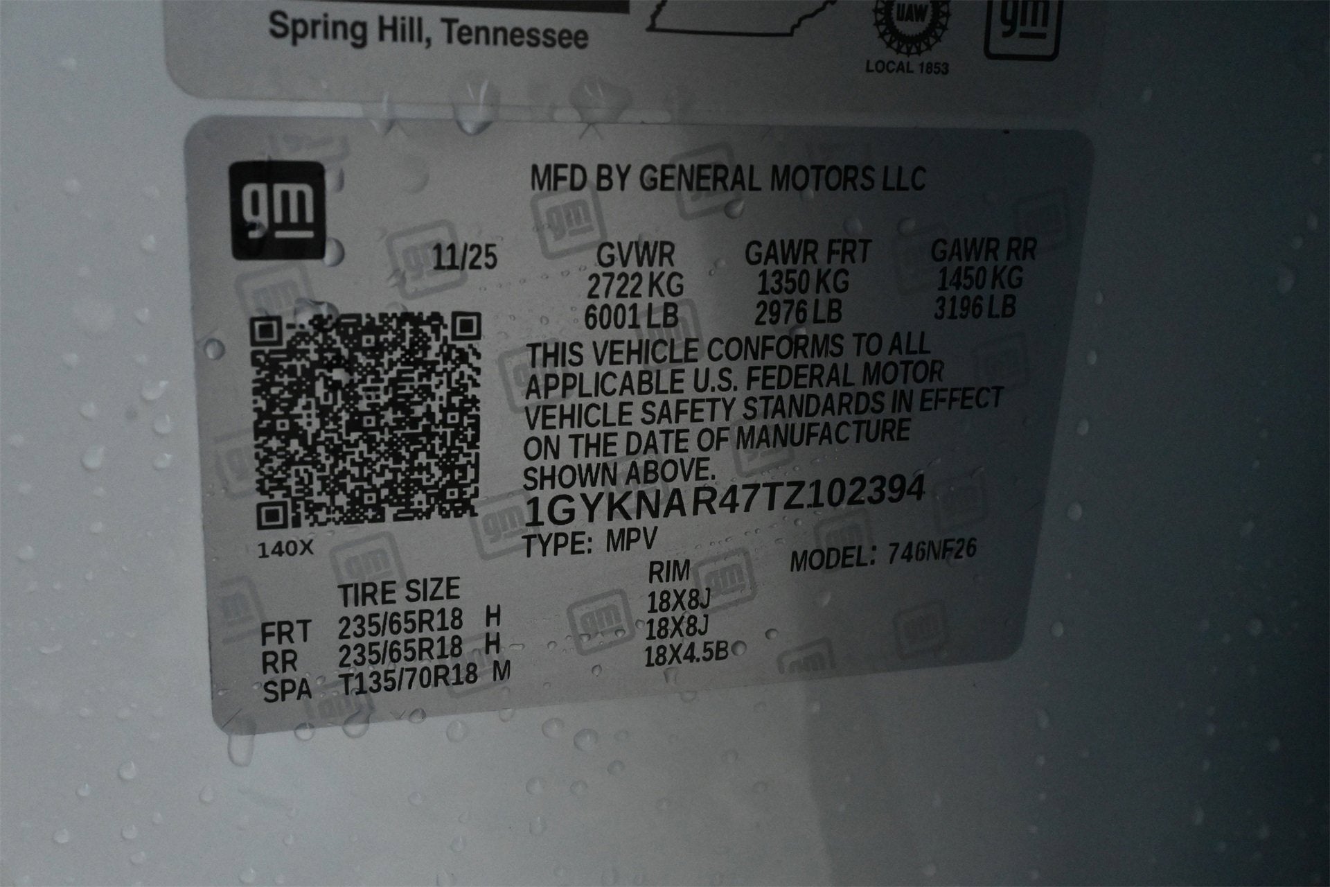 2026 Cadillac XT5 Luxury