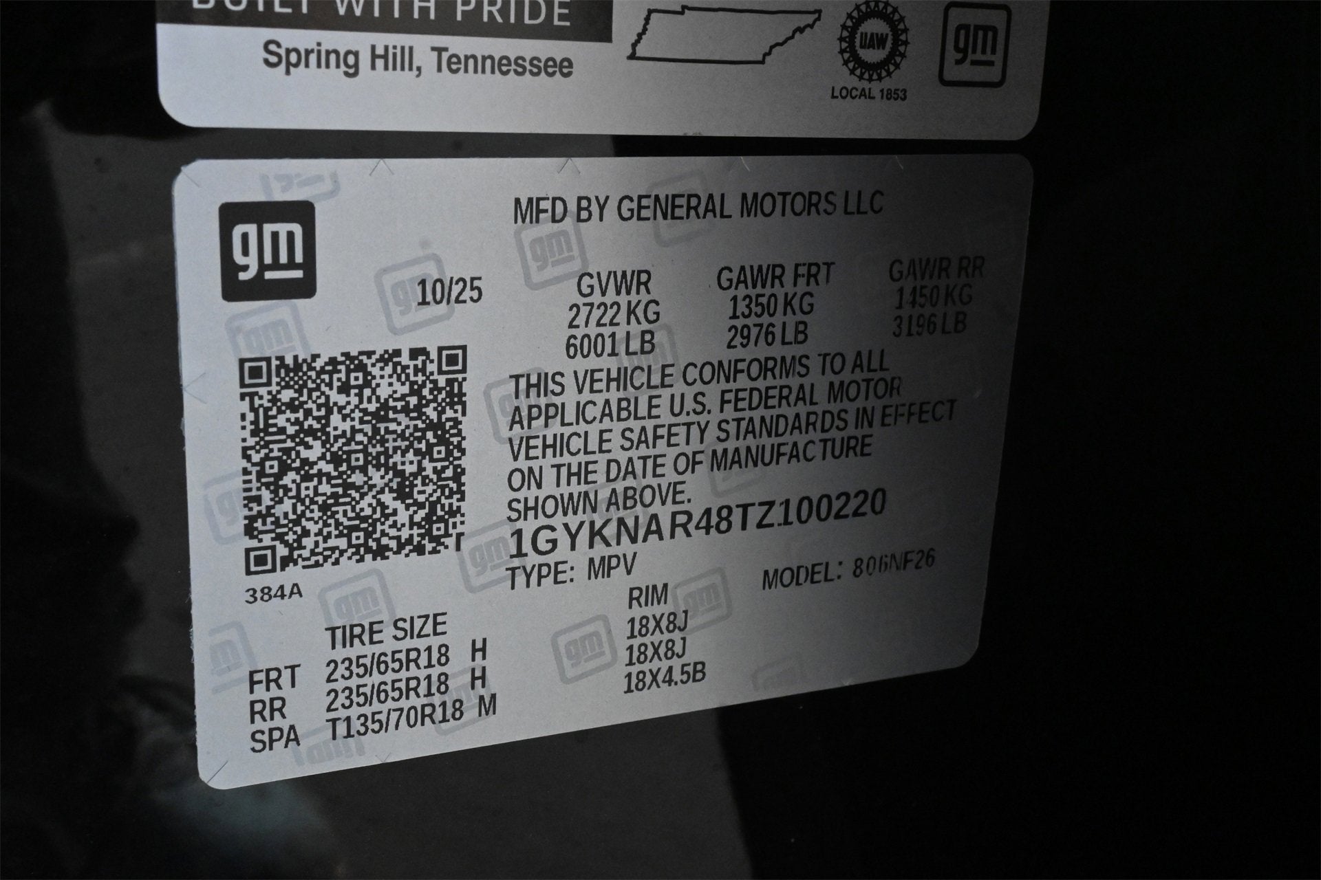 2026 Cadillac XT5 Luxury