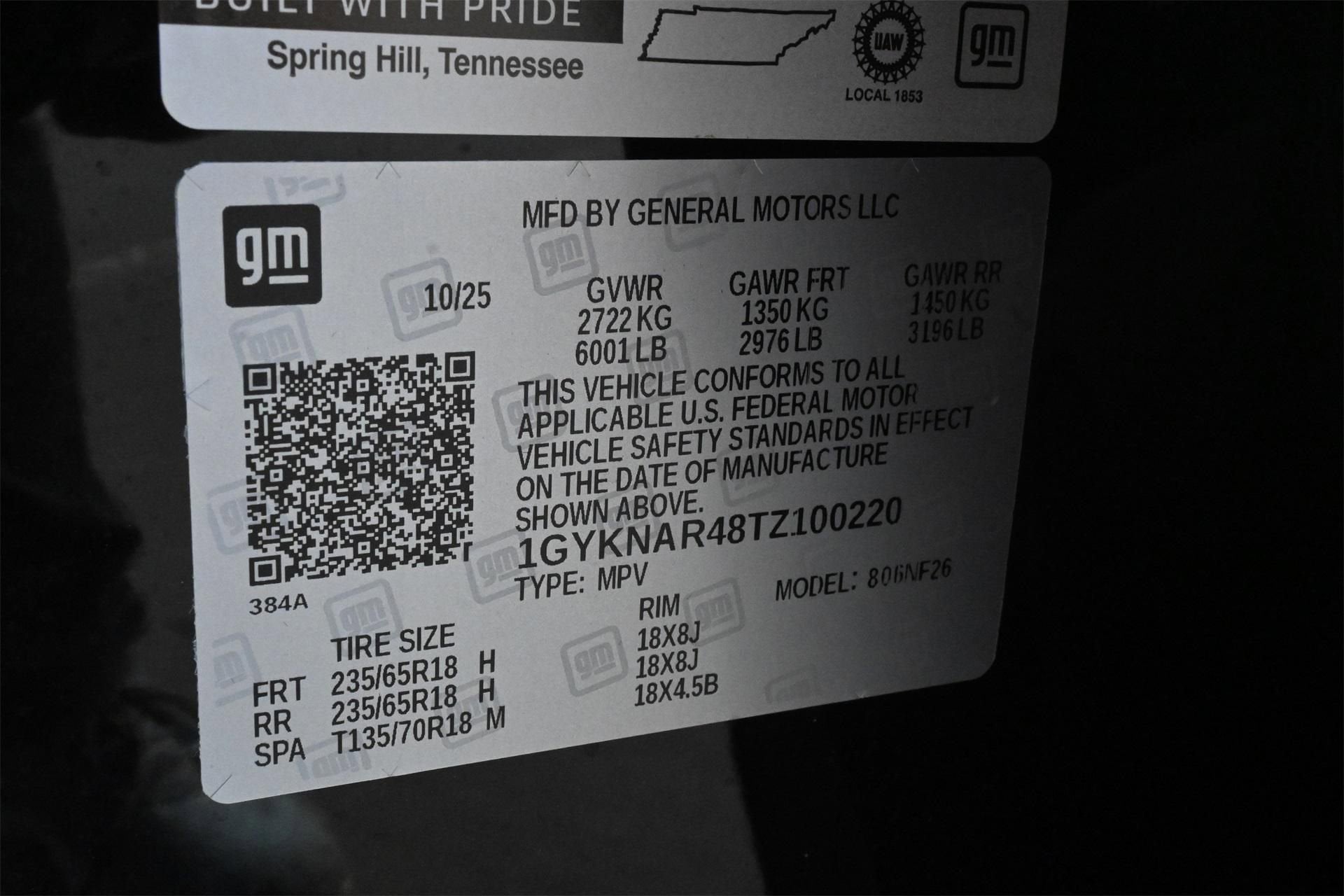 2026 Cadillac XT5 Luxury