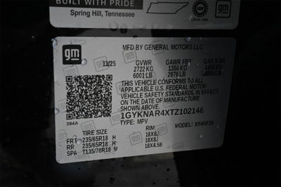 2026 Cadillac XT5 Luxury