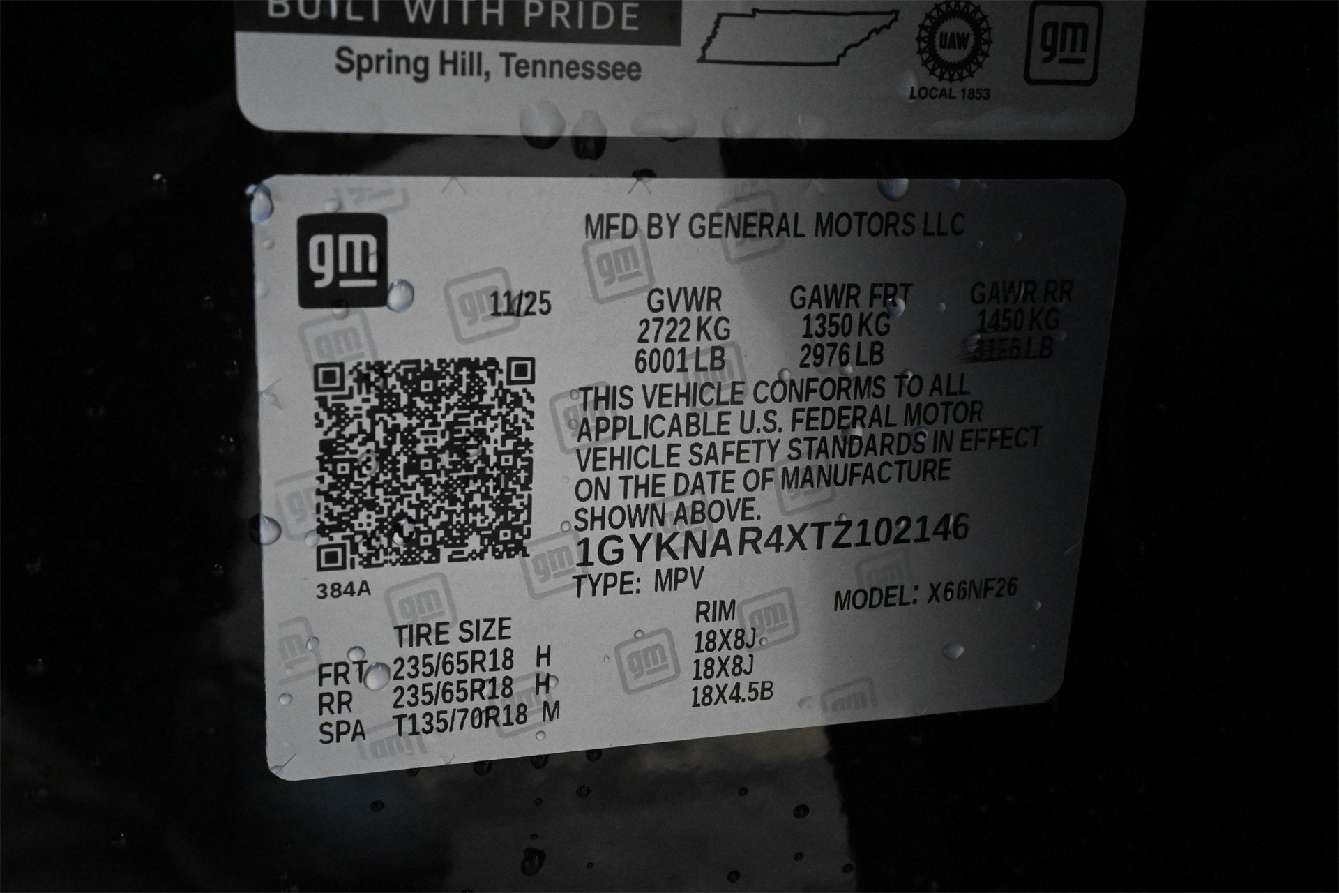 2026 Cadillac XT5 Luxury