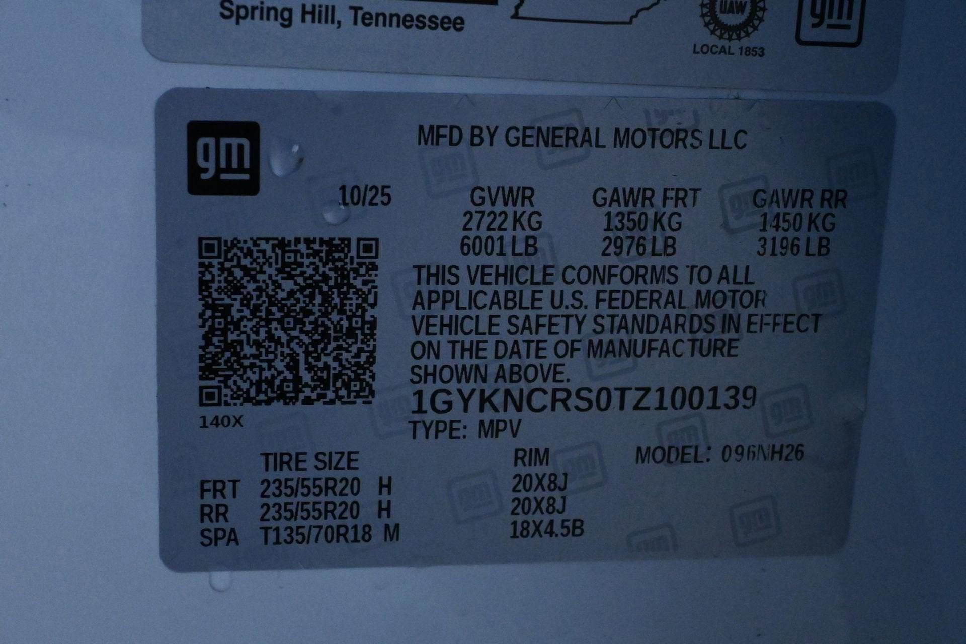 2026 Cadillac XT5 Premium Luxury