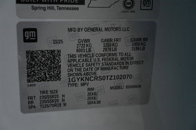 2026 Cadillac XT5 Premium Luxury