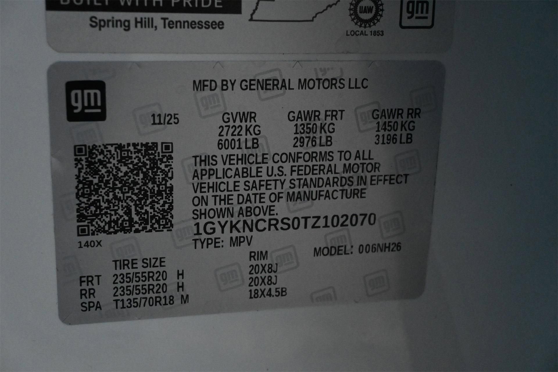 2026 Cadillac XT5 Premium Luxury