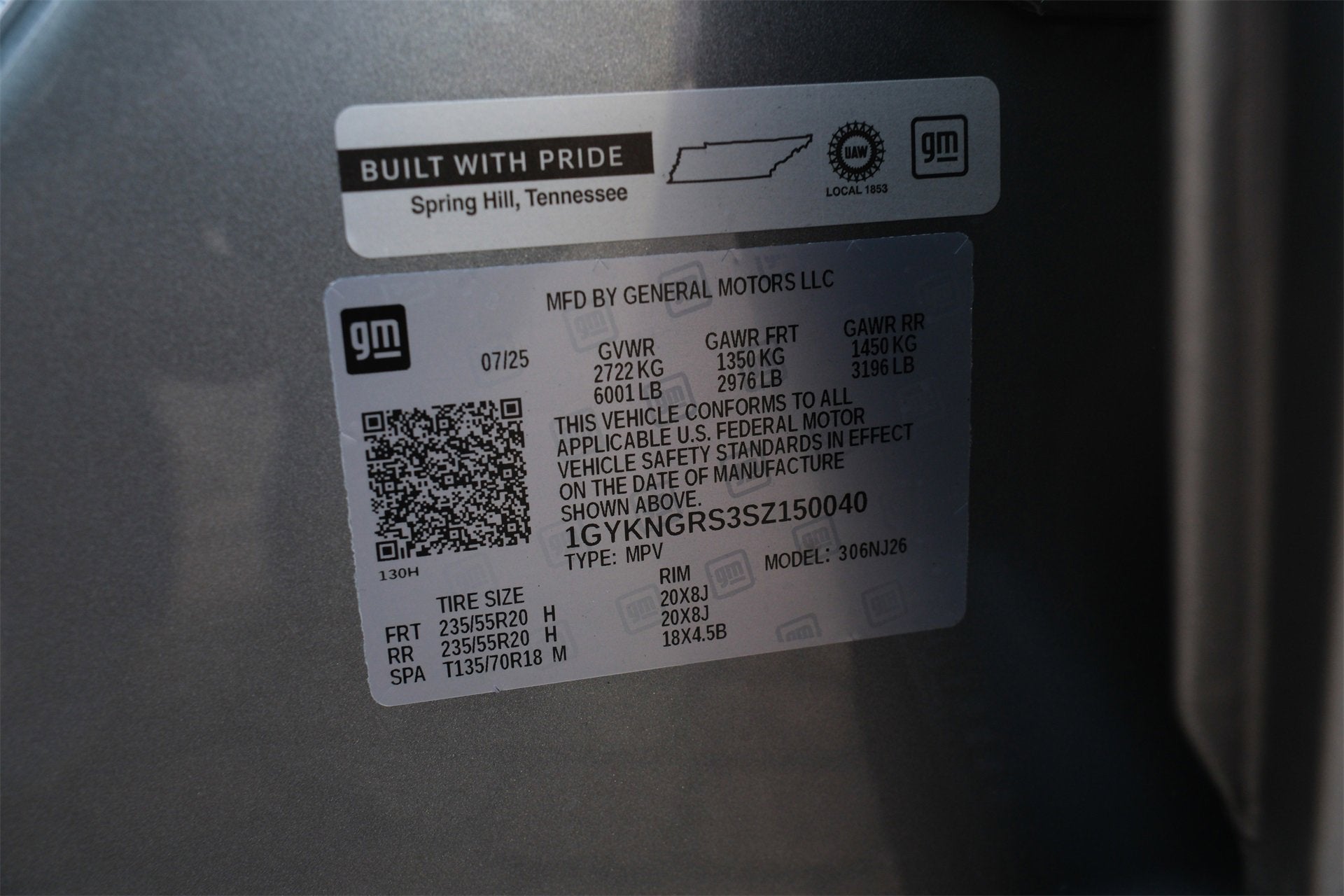 2025 Cadillac XT5 Sport