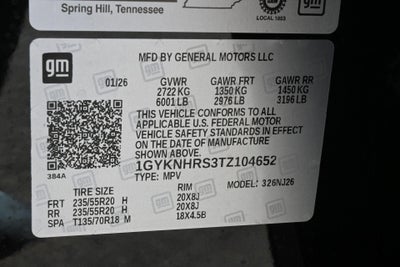 2026 Cadillac XT5 Sport