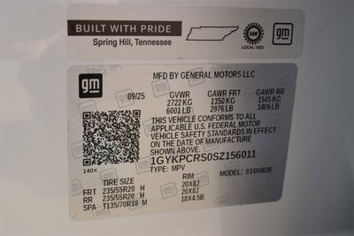 2025 Cadillac XT6 Premium Luxury