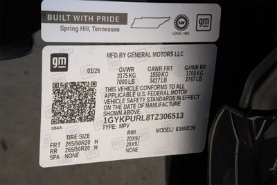 2026 Cadillac LYRIQ Sport