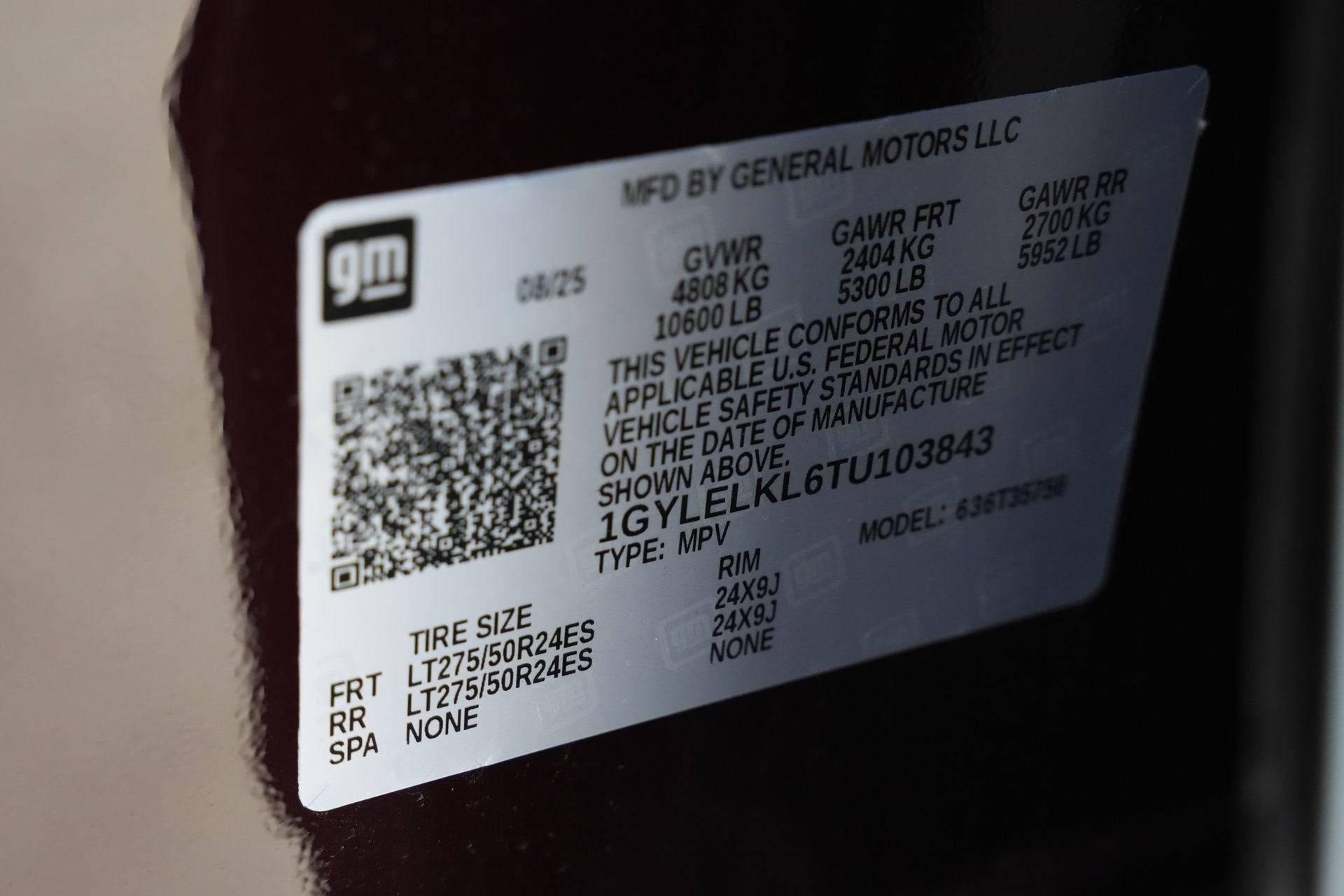 2026 Cadillac ESCALADE IQL Sport