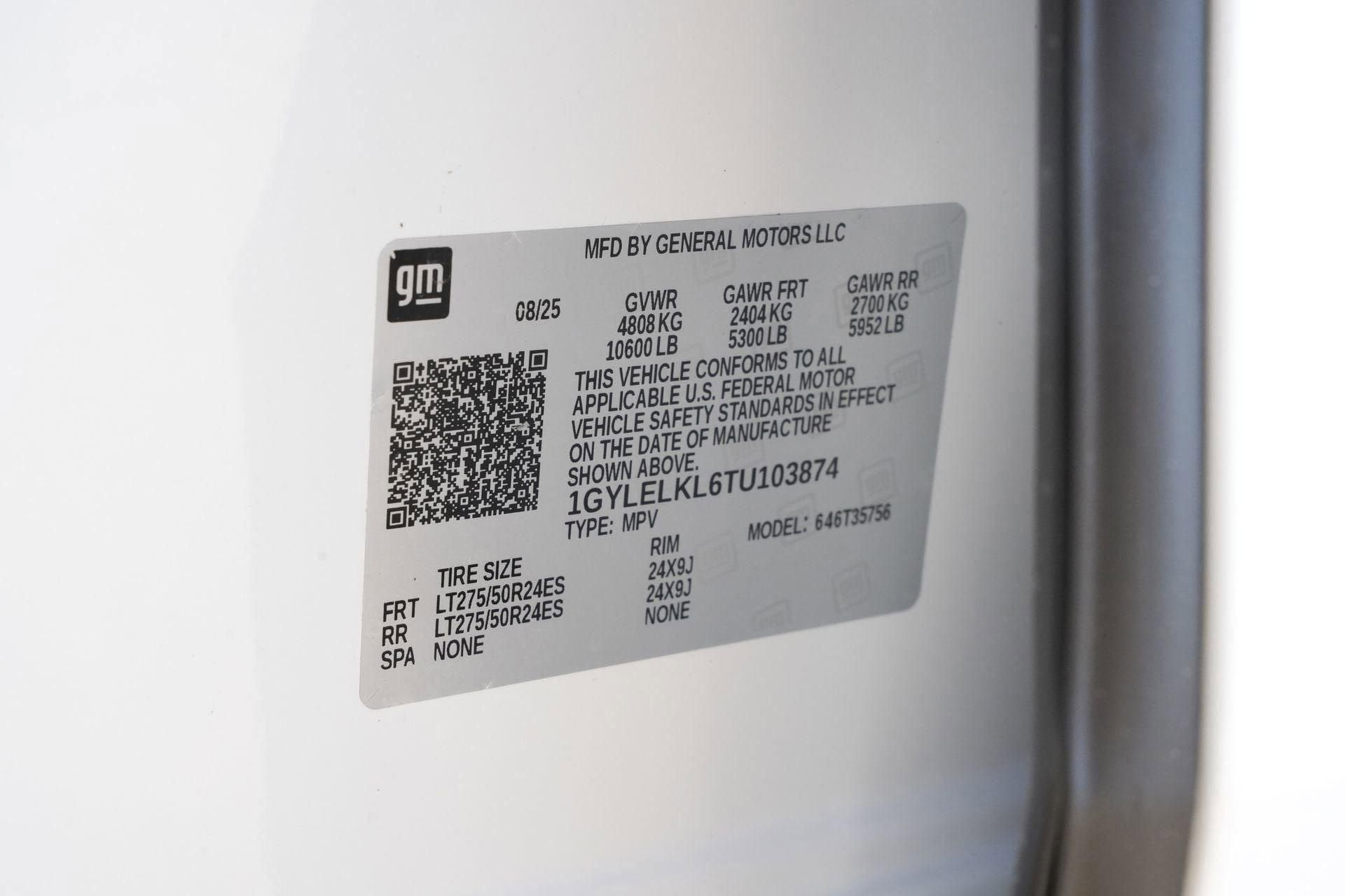 2026 Cadillac ESCALADE IQL Sport