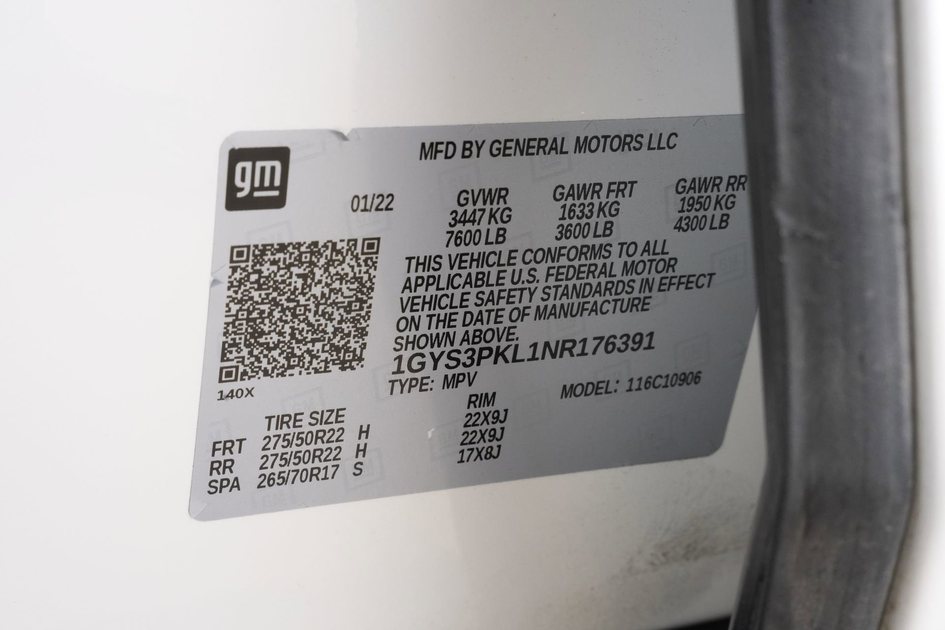 2022 Cadillac Escalade ESV Sport