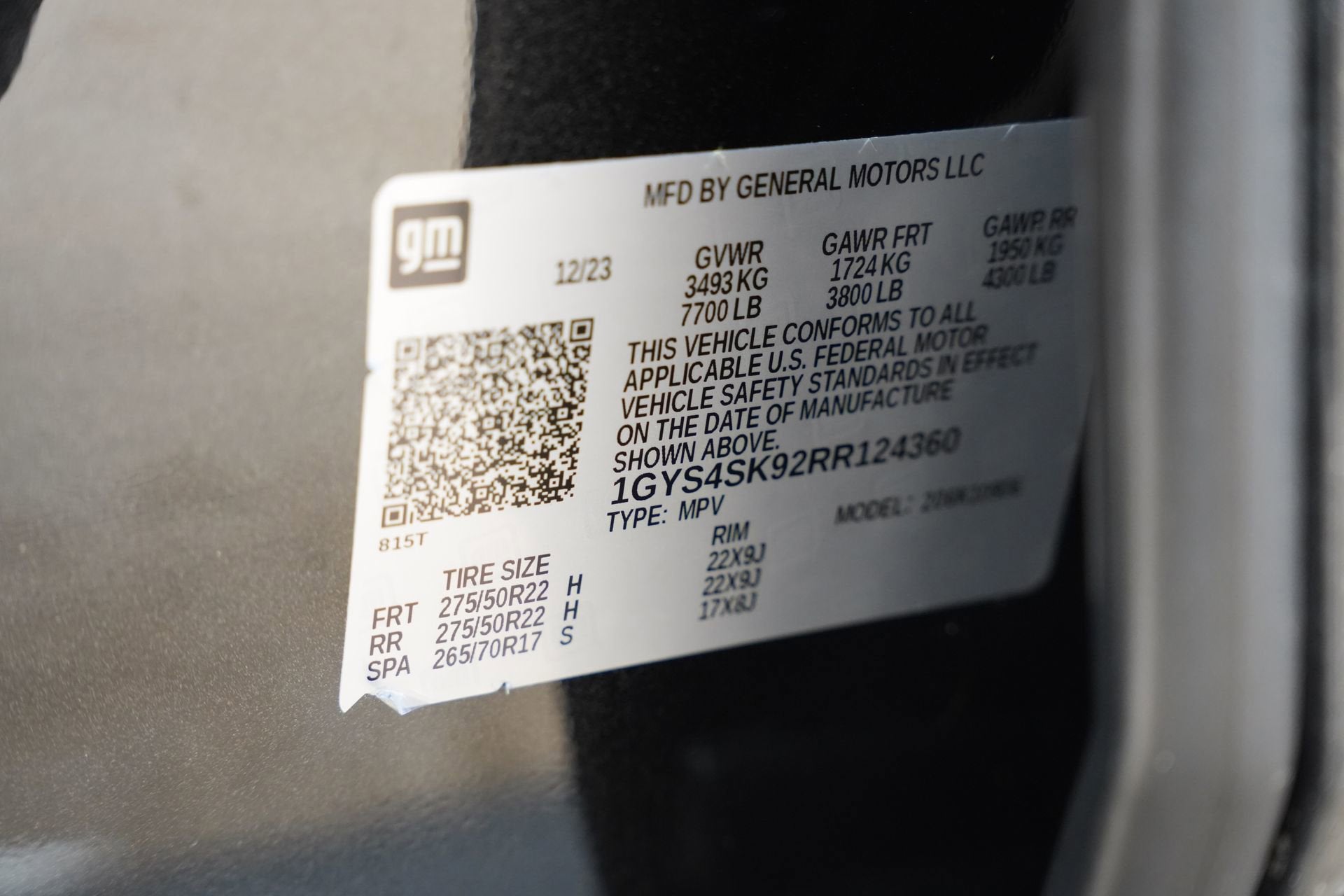 2024 Cadillac Escalade ESV V-Series