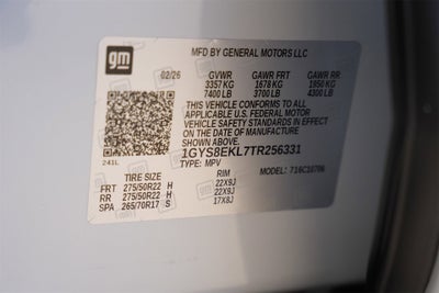 2026 Cadillac Escalade Sport