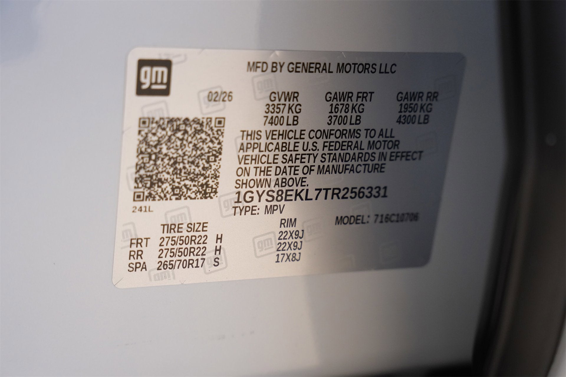 2026 Cadillac Escalade Sport