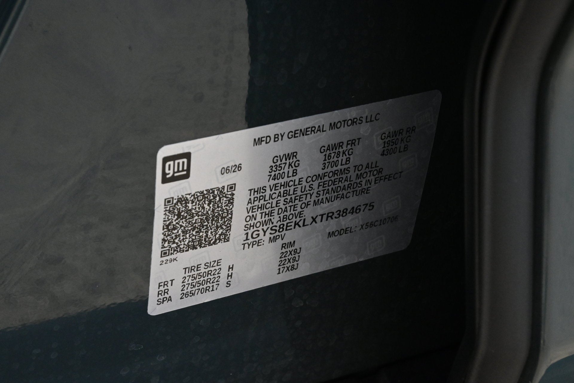 2026 Cadillac Escalade Sport