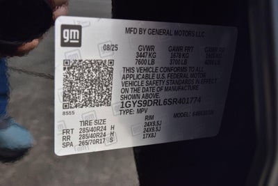 2025 Cadillac Escalade Premium Luxury Platinum