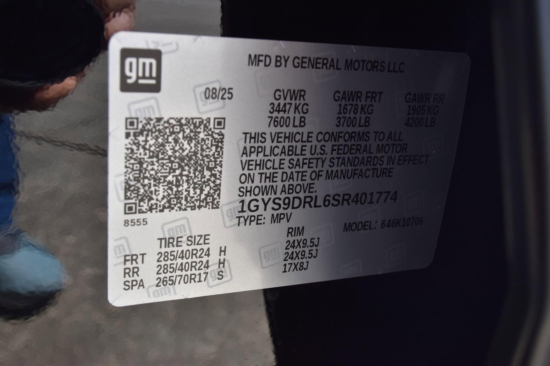 2025 Cadillac Escalade Premium Luxury Platinum