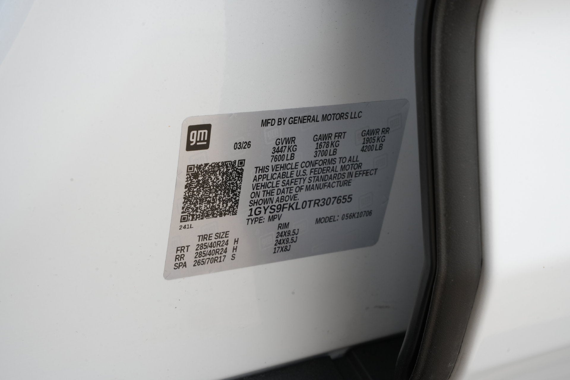 2026 Cadillac Escalade Sport