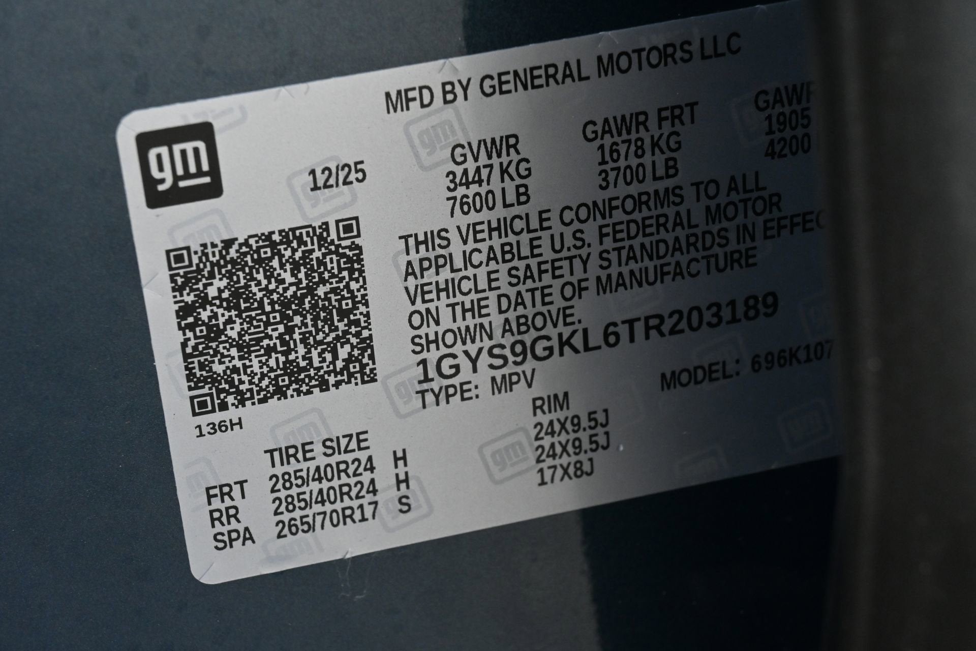 2026 Cadillac Escalade Platinum Sport