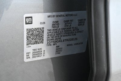 2026 Cadillac Escalade Platinum Sport