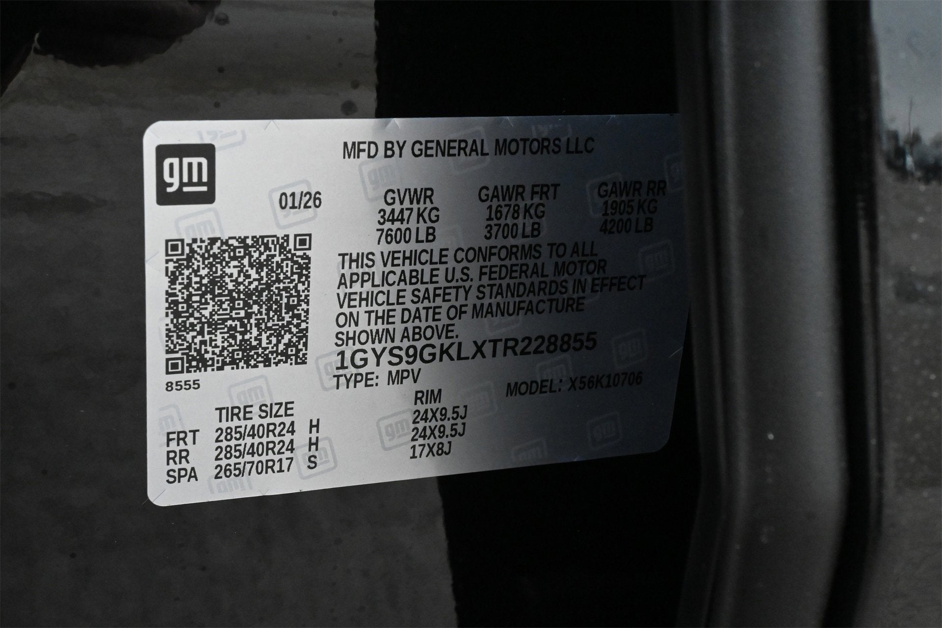 2026 Cadillac Escalade Platinum Sport