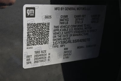 2025 Cadillac Escalade Sport Platinum