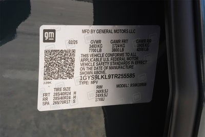 2026 Cadillac Escalade ESV Luxury