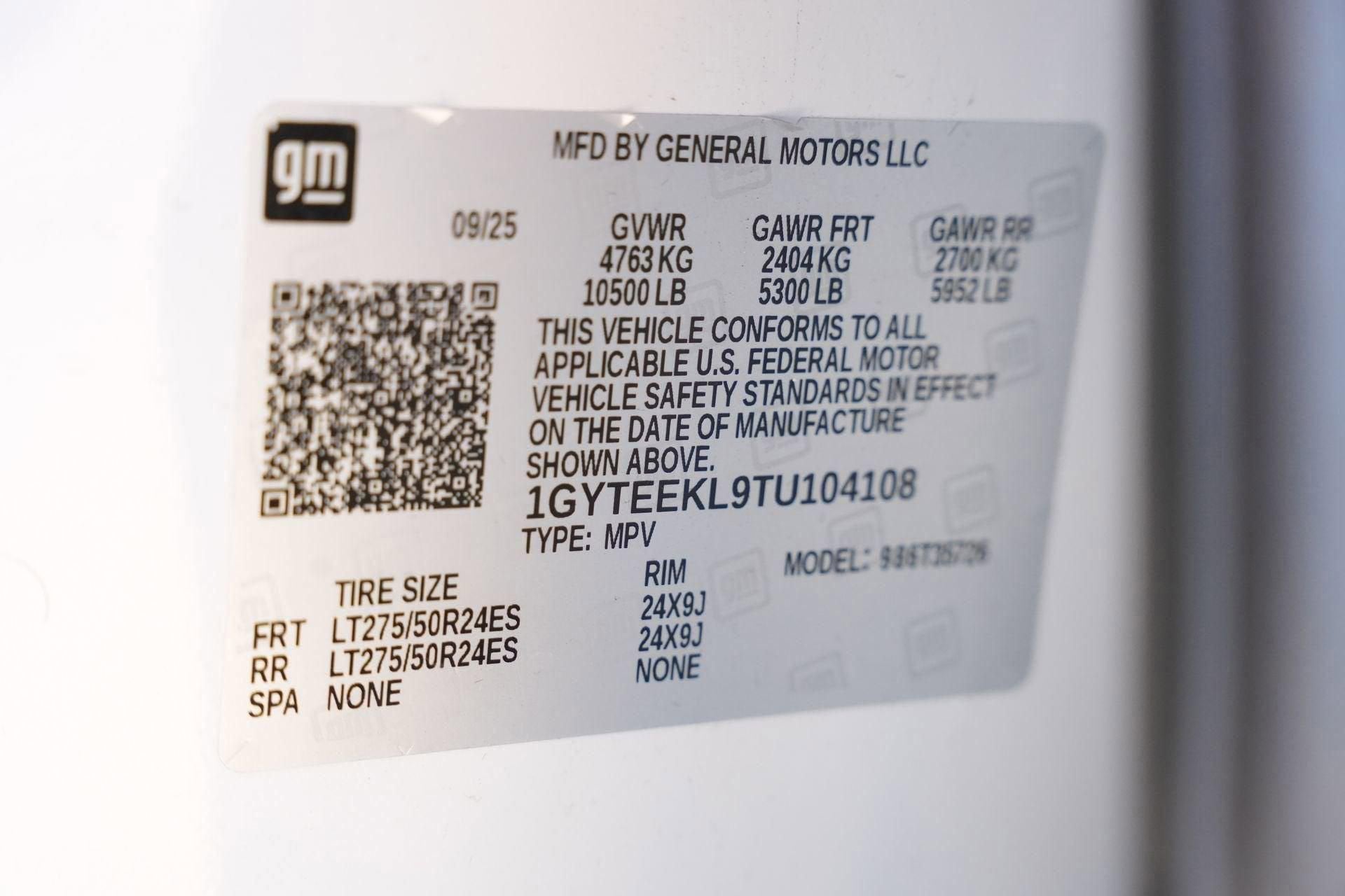 2026 Cadillac ESCALADE IQ Sport